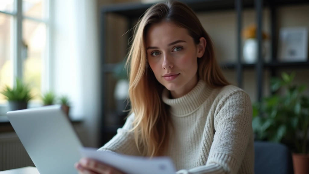 Cilvēks sēž pie datora, rūpīgi pārbaudot e-pasta adresi un ikonas, atsevišķs viedtālrunis ar drošības padomi